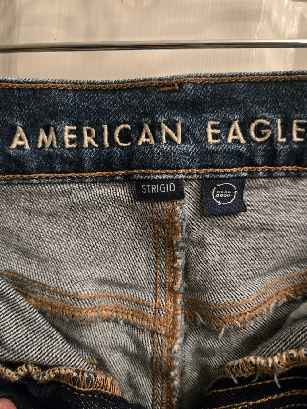 American Eagle Denim Midi Bermuda Shorts Size 00